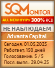Кнопка Статуса для Инвест-Проекта Advanta Capital